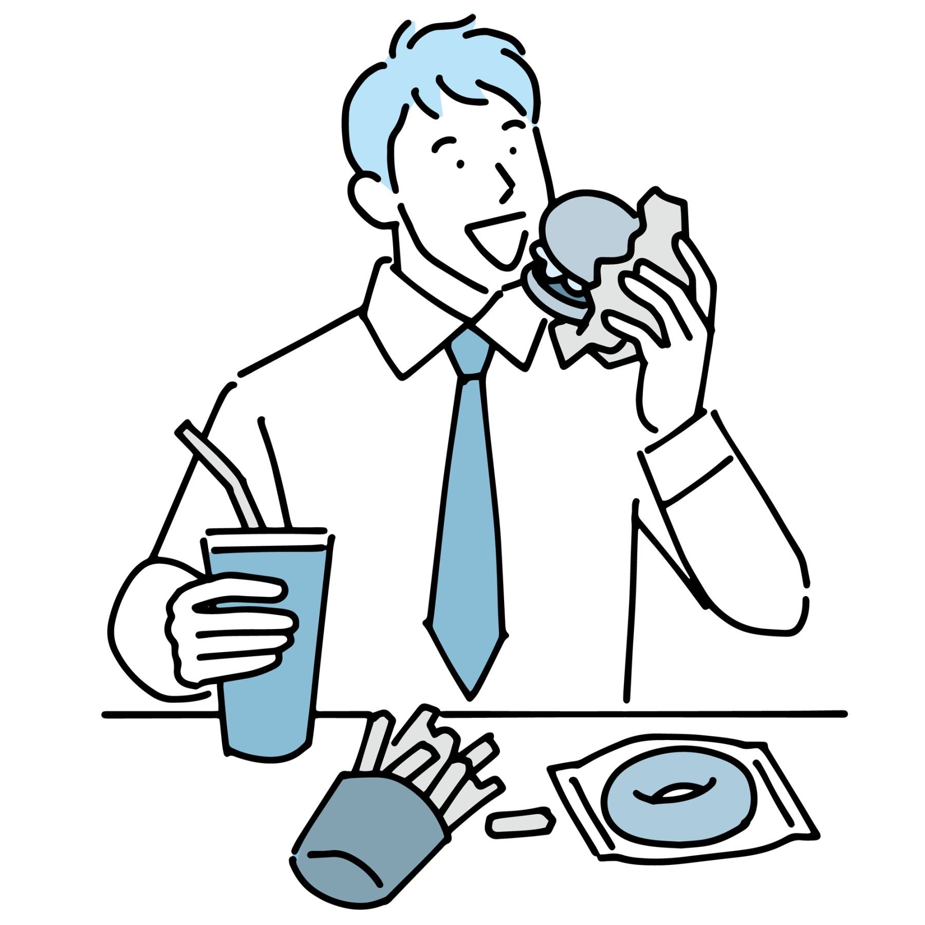 食事のイラスト